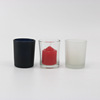 Matte transparent glossy candle, wholesale