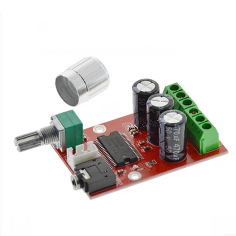 XH-M145数字功放板D类音频功率放大板靓暖音12V输出12W*2 YJ