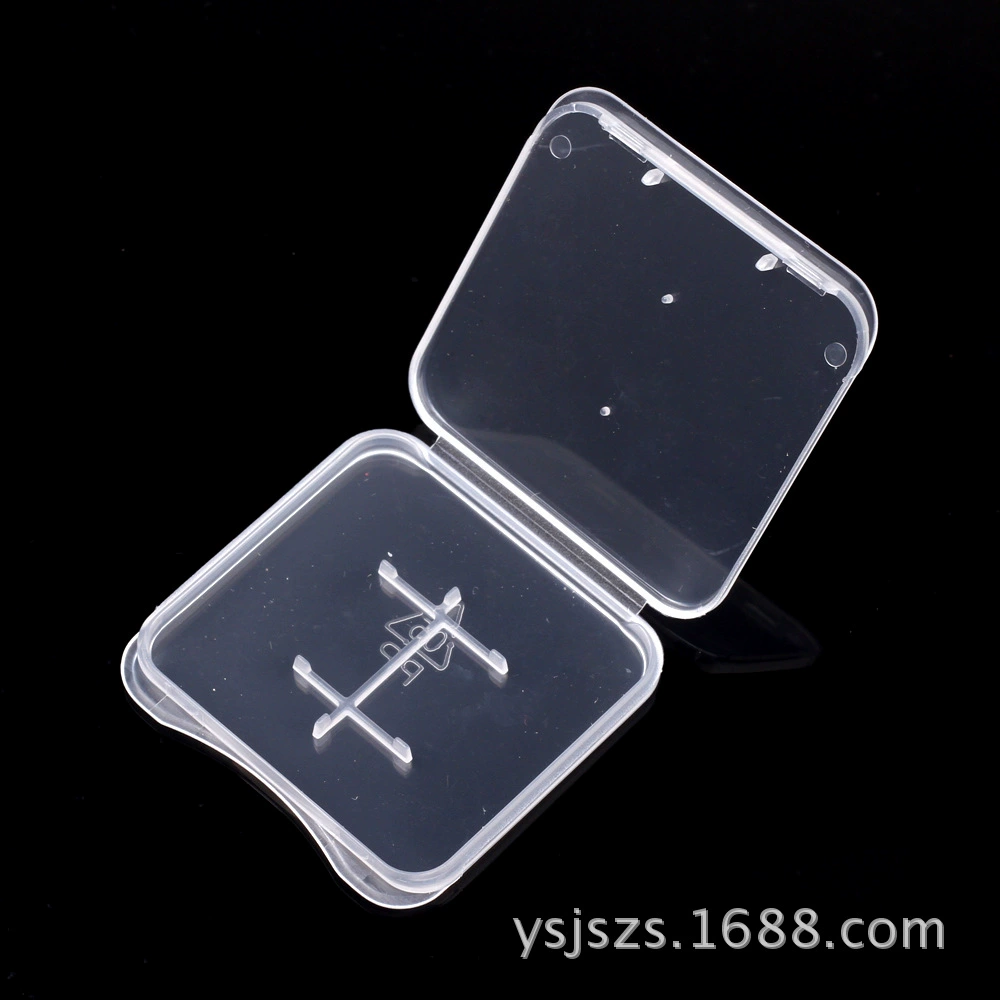 Прямые продажи оптом ящик для хранения карт TF защитная коробка одна карта памяти карта хранения маленькая белая коробка