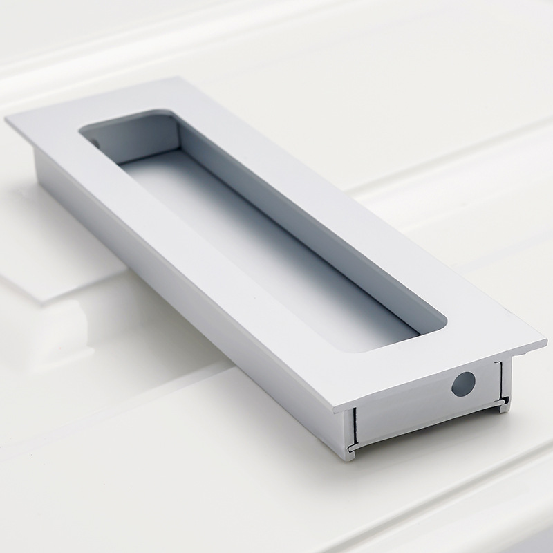 Hebilla plana armario oculto manija plana gabinete puerta oculta manija plana invisible tatami cajón mango pequeño mango