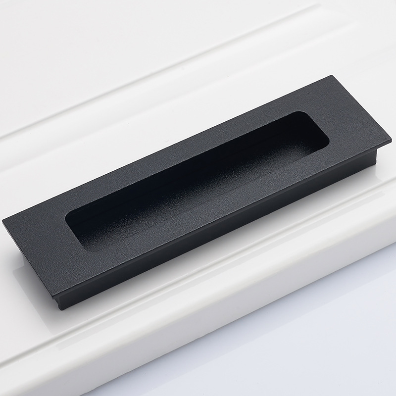 Hebilla plana armario oculto manija plana gabinete puerta oculta manija plana invisible tatami cajón mango pequeño mango