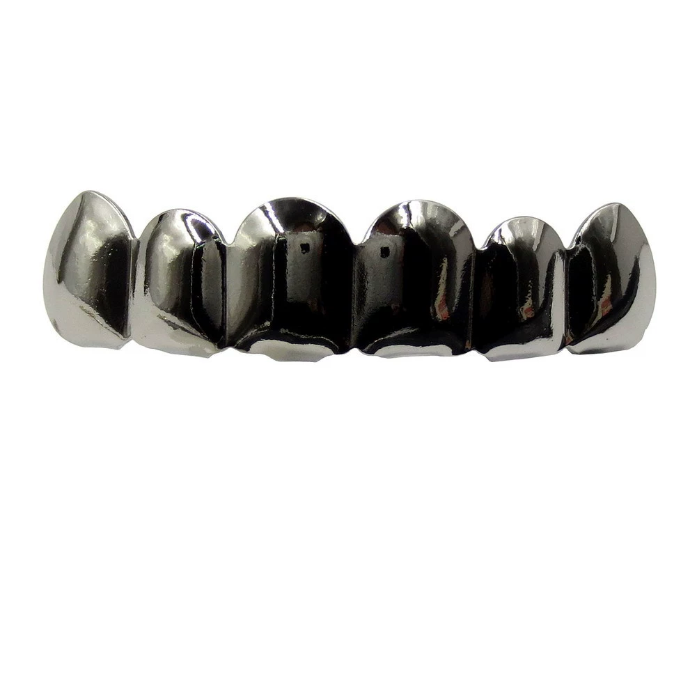 Золото зубных украшений Grillz, настоящее золото на медной основе, комплекты верх-низ, украшения в стиле хип-хоп