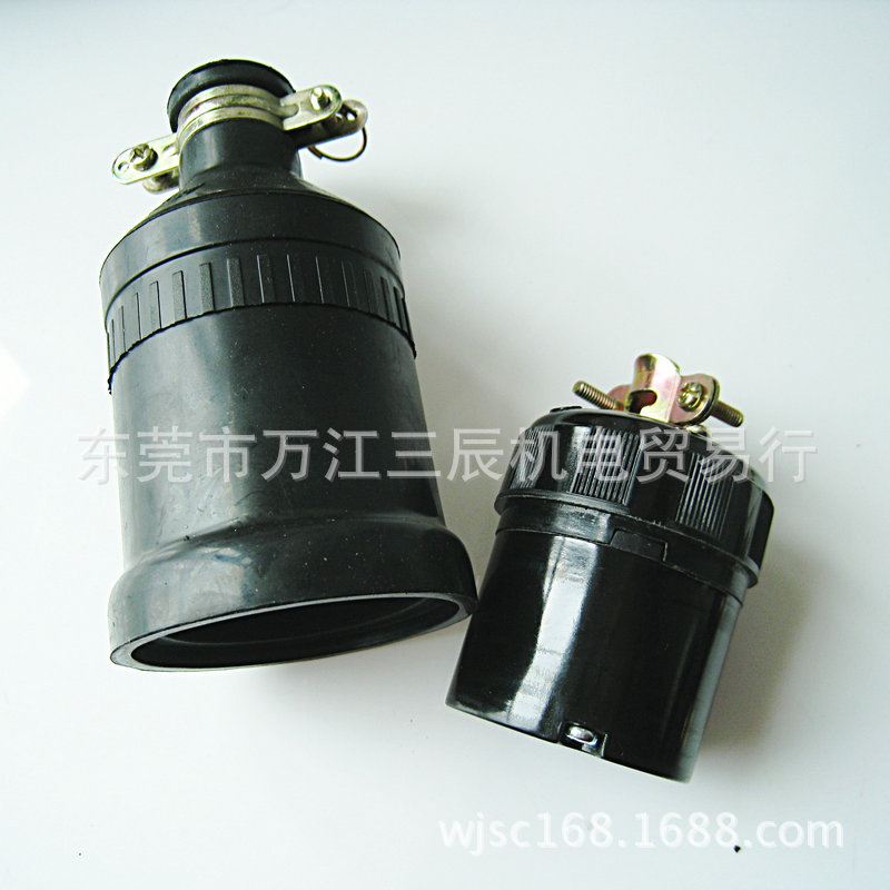 防松大功率防摔 LK5320付胶套隆光插座20A2503P代WA5329K悬挂自锁