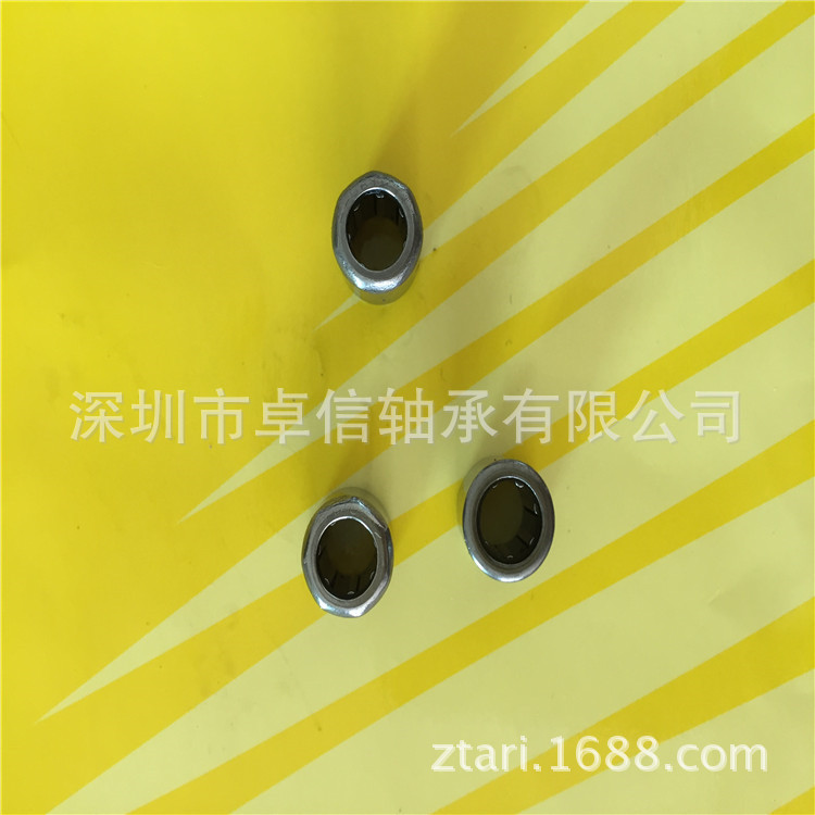 HF0812单向滚针轴承 8*12mm 单向传动防逆转 超越离合器 高扭矩