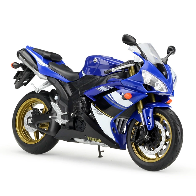 WELLY Willie 1:10 Yamahahaha YZF-R1 модель мотоцикла готовая к использованию