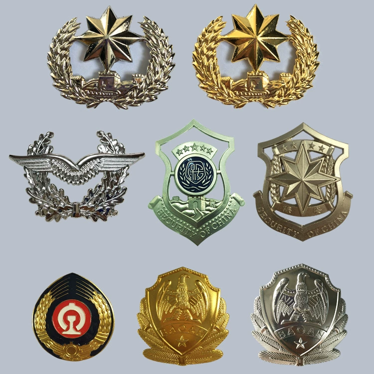 【Значки для головных уборов】Оптовые поставки металлических значков для головных уборов, нагрудных значков, аксессуаров для одежды, наплечных значков, нарукавных значков, именных бейджей для охраны, значков для головных уборов