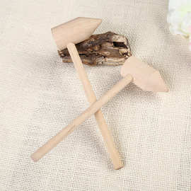 厂家供应荷木竹筒酒尖头敲打木制锤子木质酒桶小木槌订购实木质