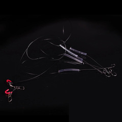 Large Marlin Snell Rig Hand-tied Finished Anti-Tangle Soft Plastic Iseama Snell Hooks Wholesale Sea Fishing Hooks