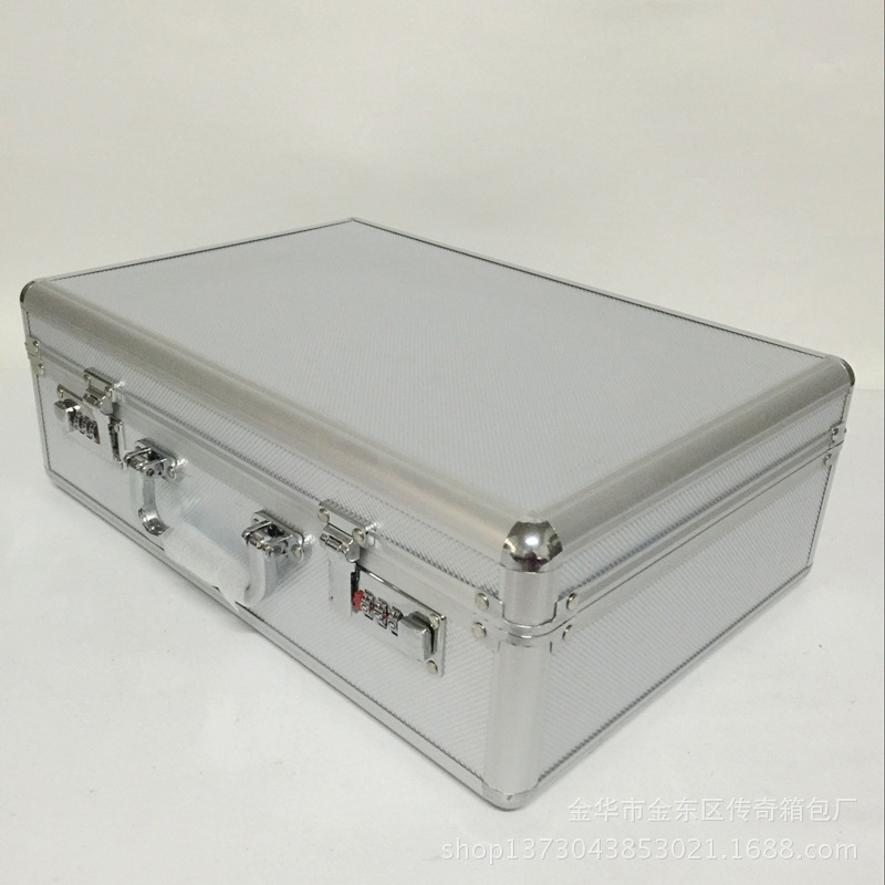 铝合金电工工具箱套装全套多功能手提工具箱五金工具防震收纳箱