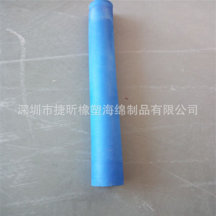厂家供应 eva泡棉管异形研磨加工eva实心柱子