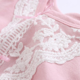 Кружевная пижама, домашняя одежда, банный халат для принцессы, кружевное платье, детская одежда