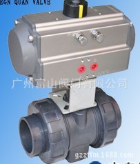 富山塑胶球阀厂家直销气动塑料塑胶球阀RPP,UPVC,CPVC,PVDF