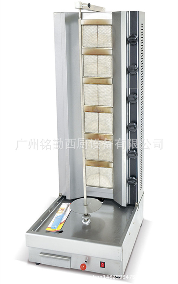 商用六头六板燃气中东烧烤炉 土耳其烤肉机 烤肉炉 烧烤炉