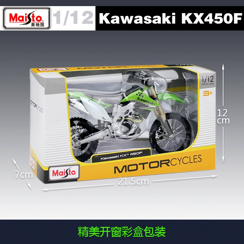 Mikchi Tu 1:12 Kawasaki KX450F внедорожный симулятор мотоцикла