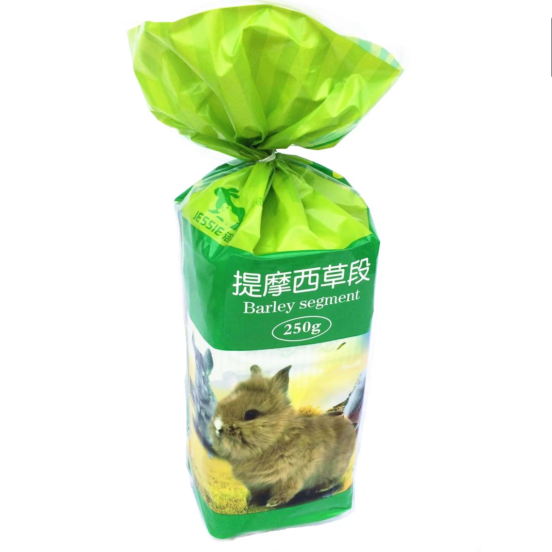 Сегменты травы Тимоти JESSIE для кроликов, морских свинок, шиншилл Сегменты травы Тимоти, упаковка 250 г