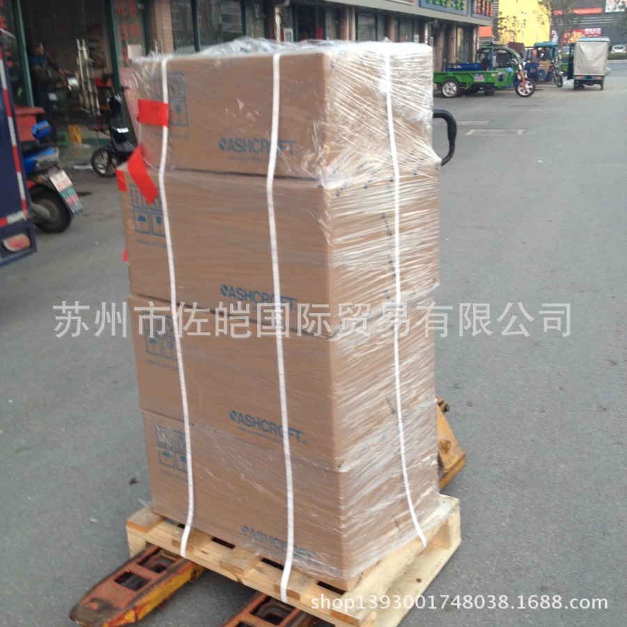 批发销售美国雅斯科ASHCROFT品牌63-5008型号原装液压压力表