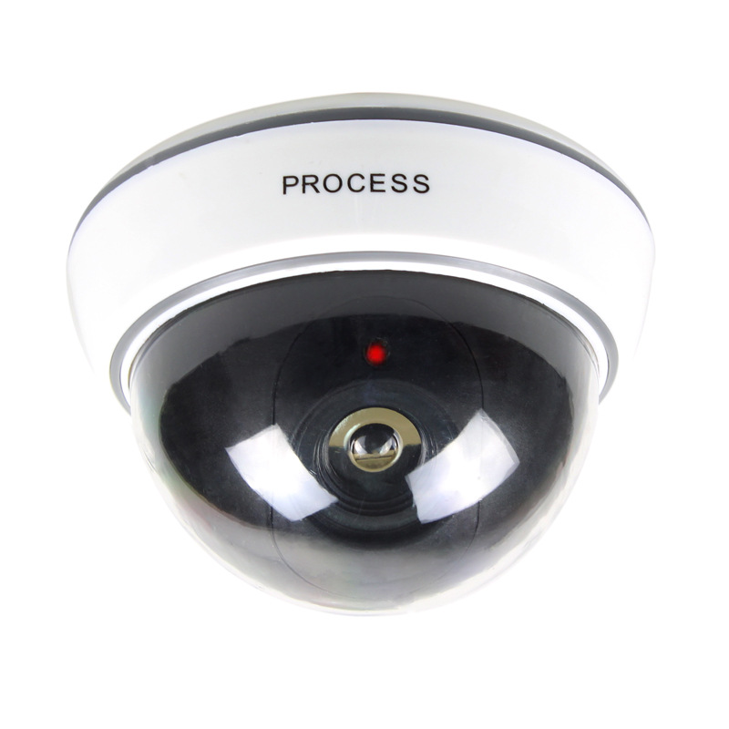 厂家直销假监控器假半球仿真半球仿真摄像头仿真监控模型探头带灯