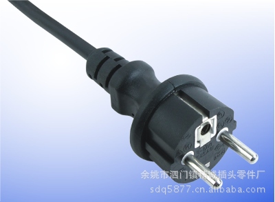 供应y003-f 两极带接地不可拆线防水插头