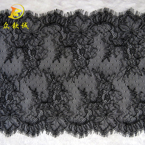 Factory 25cm Eyelash Edge Border Wholesale Curtain Lace Edge Lace Edge Fabric Lace Edge