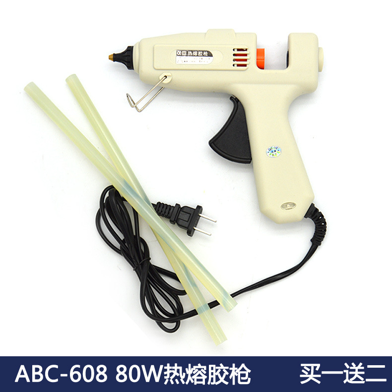 ABC恒温大功率热熔胶枪80W手动胶枪高温大胶枪工业热熔胶枪批发