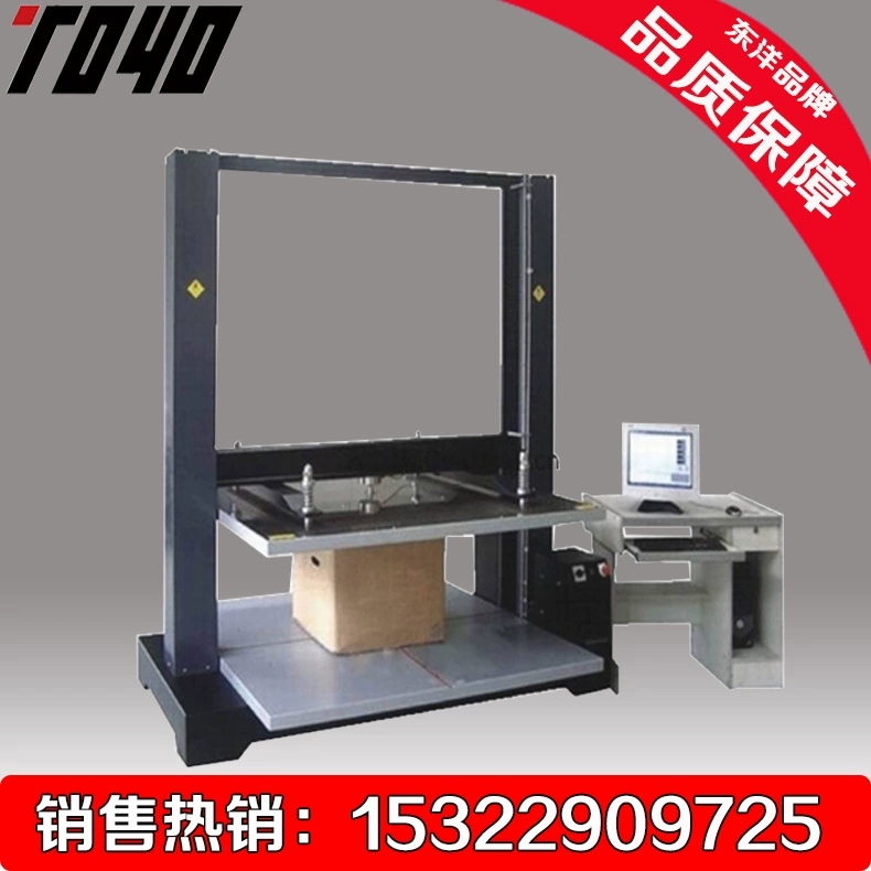 Оптовая машина для испытания прочности на сжатие картонных коробок Полностью автоматическая машина для испытания прочности на сжатие картонных коробок с надежным качеством