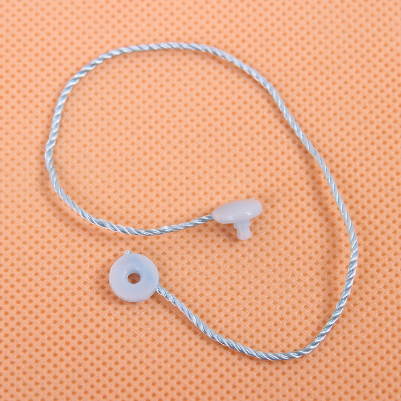 按扣吊粒厂家直供服装通用吊牌挂绳吊粒圆扣圆头吊粒优质吊绳