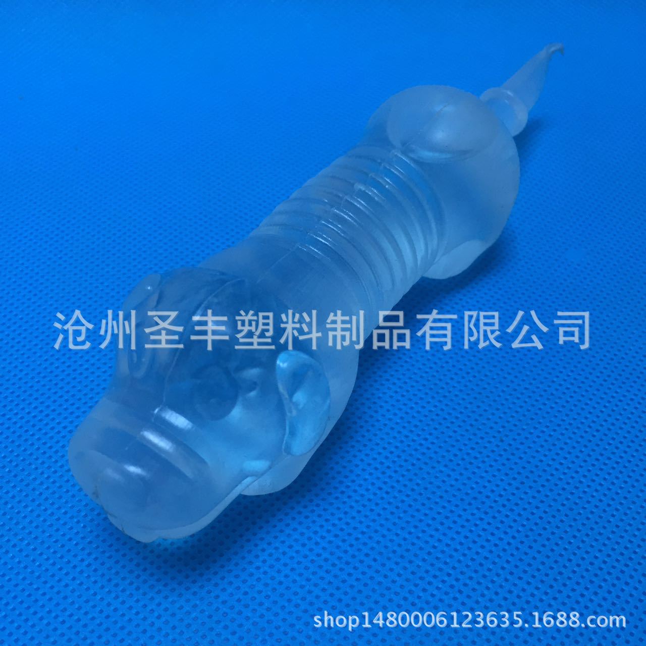 厂家供应  异性pp果冻瓶弹簧狗新颖型果冻瓶