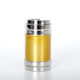 Rotatable stainless steel powder bucket seasoning jar seasoning pepper jar seasoning box seasoning box barbecue bottle barbecue accessories