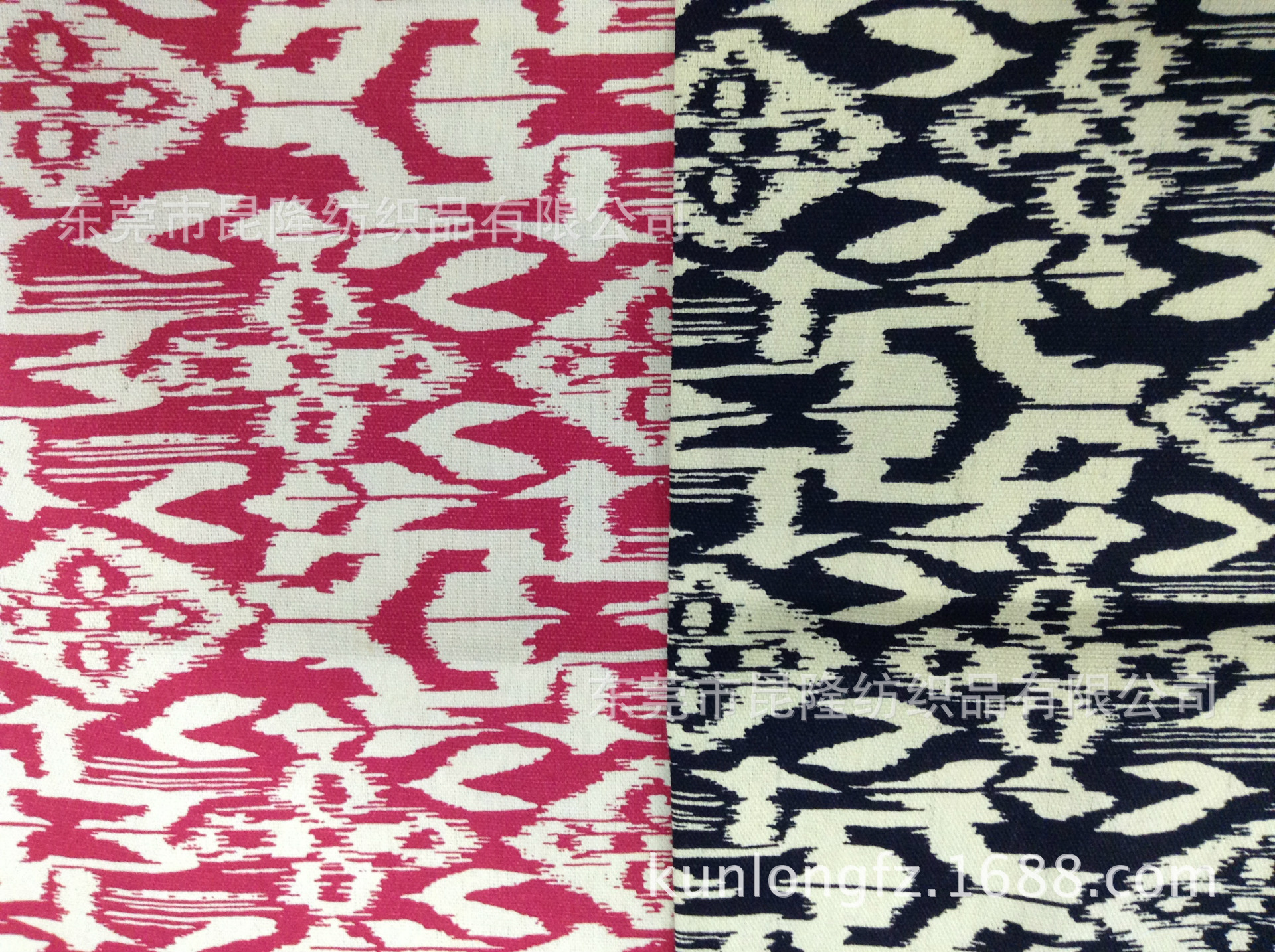 全棉帆布印花布料 民族风格印花面料 马丁帆布面料印花布鞋材手袋