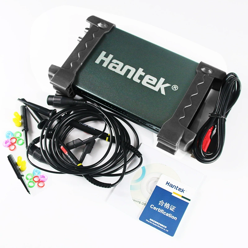 Виртуальный осциллограф Hantai с пропускной способностью 20 м Экономичный двухканальный осциллограф 6022BE/6022BL