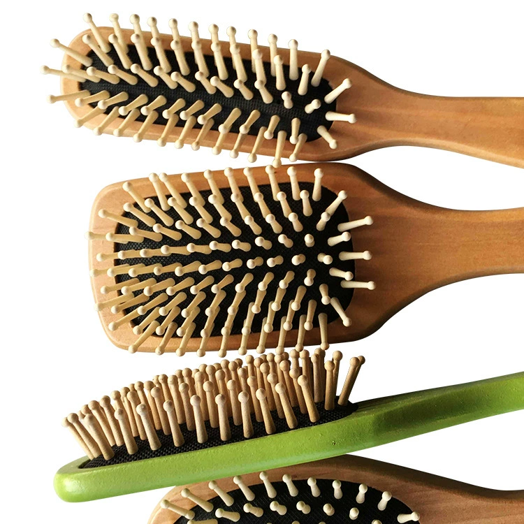 Поставщик-производитель Bangwood Comb антистатическая деревянная расческа, ручная работа, оптовая продажа липовой массажной расчески