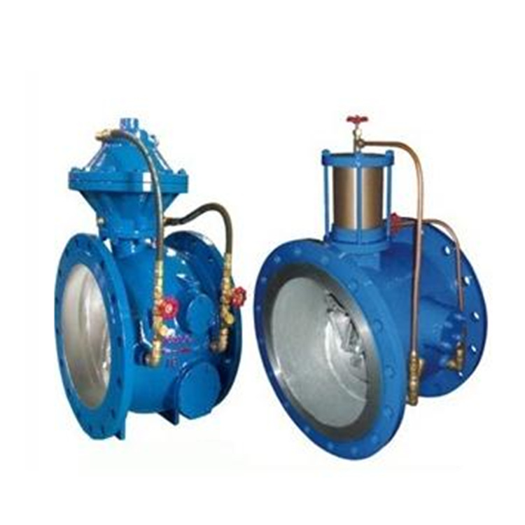 BFDG7M41HR法兰管力阀 自动  手动 碳钢法兰水利控制阀DN100-1200