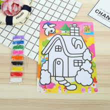 �¿��ɫɳ�� ��ͯ��ͨDIY����������߲ʵ�ɰ�����l