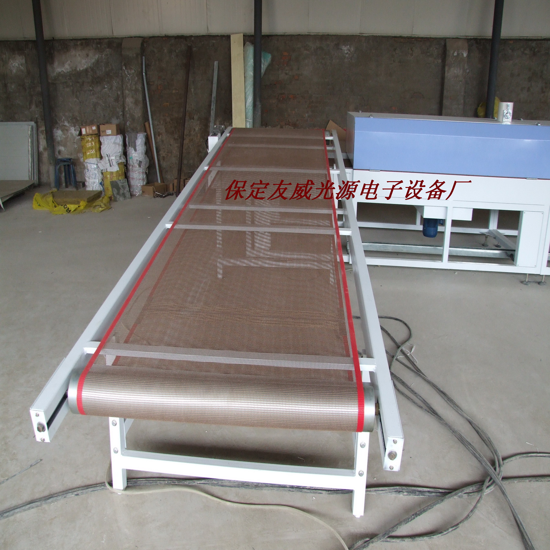 保定友威承接涂装烘干线 五金件UV漆涂装设备 涂装烘干输送线