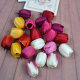 Factory wholesale simulation LED simulation flower accessories living room bedroom decoration flower pastoral style Tulip