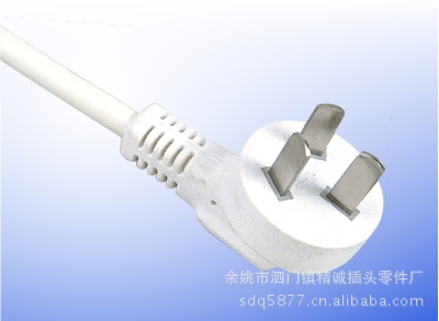 供应PSB-10 两极带接地不可拆线插头
