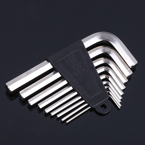 Manufacturer sells Yonggong nickel-plated hexagonal wrench, auto repair wrench, high strength metric ball head flat head wrench
