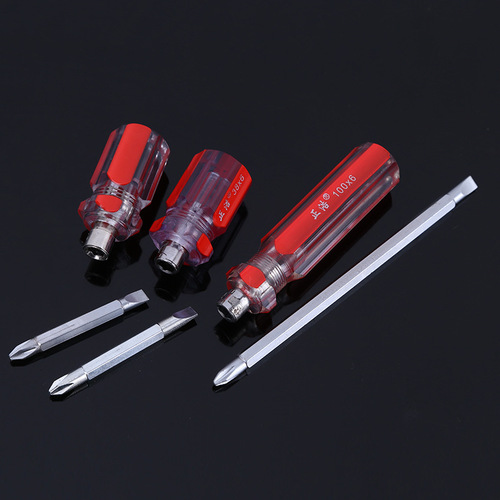 Manufacturer wholesale Zhenghao dual-purpose screwdriver, cross-shaped dual-purpose screwdriver, household dimension modification cone screwdriver