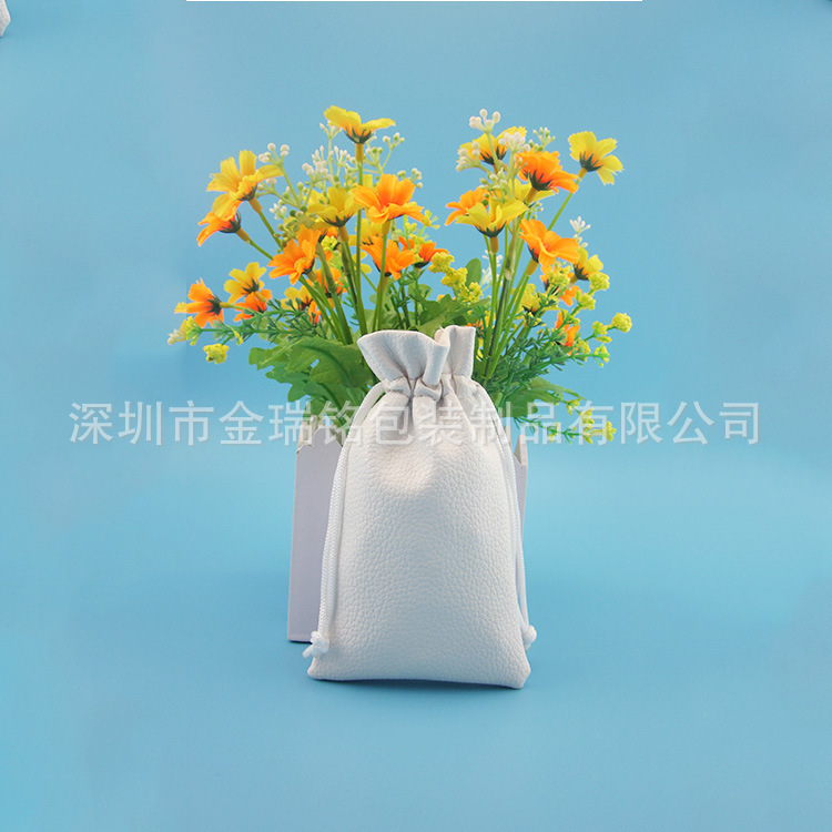 金瑞铭厂家供应pu袋 手机相机包装袋  PU皮革饰品礼品袋