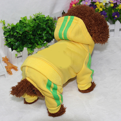 Teddy dog ​​clothes puppy pet clothes autumn and winter clothes VIP Bichon Pomeranian puppy four-legged clothes