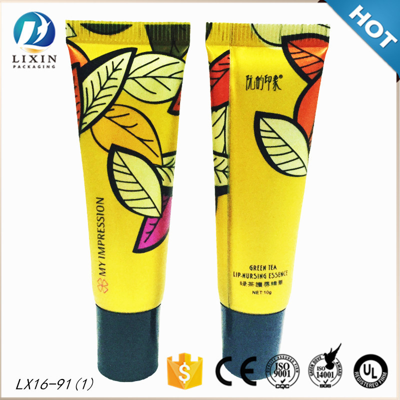 厂家直销化妆品祛痘霜药膏PE软管30ml润唇膏唇油润滑油包材印刷