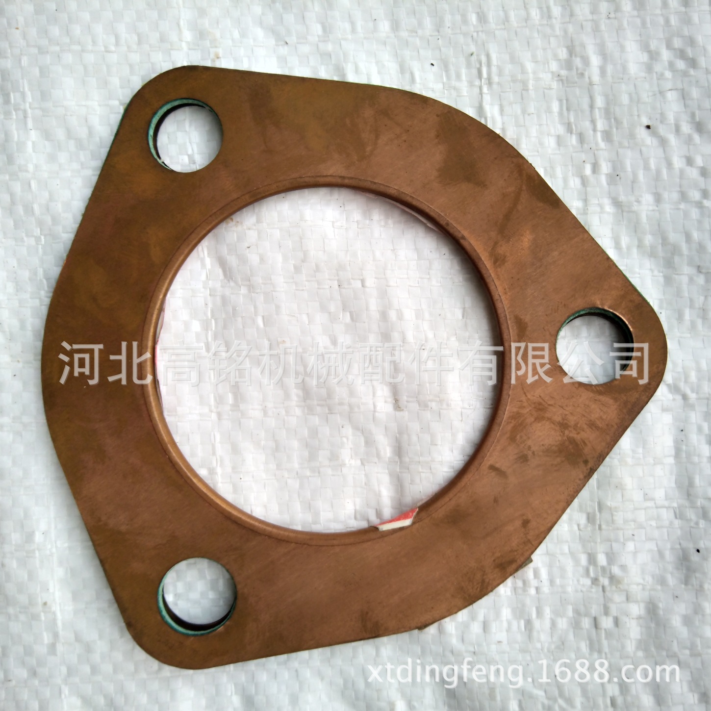 铜包石棉垫 石墨密封垫 紫铜密封件来样