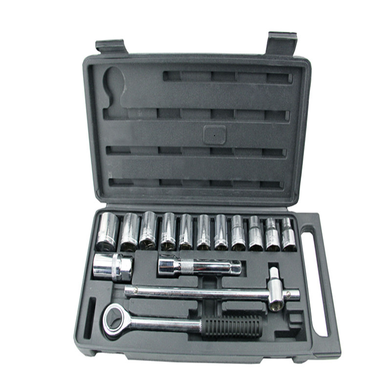 16件套套筒组套家用工具组合修车工具五金套筒汽修套筒随车工具箱