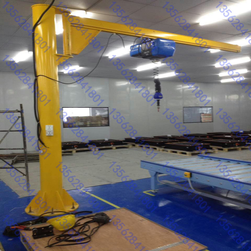 厂家生产 BZ型定柱180度旋转悬臂吊  山东1t小型电动墙臂吊