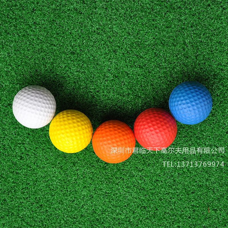 Special offer brand new golf PU ball sponge ball PU Foam ball indoor practice ball PU toy ball