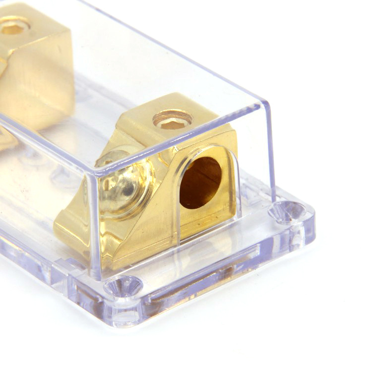 工厂长期供应加工 ANL-16 金 性能稳定保险丝盒 汽车改装保险片盒
