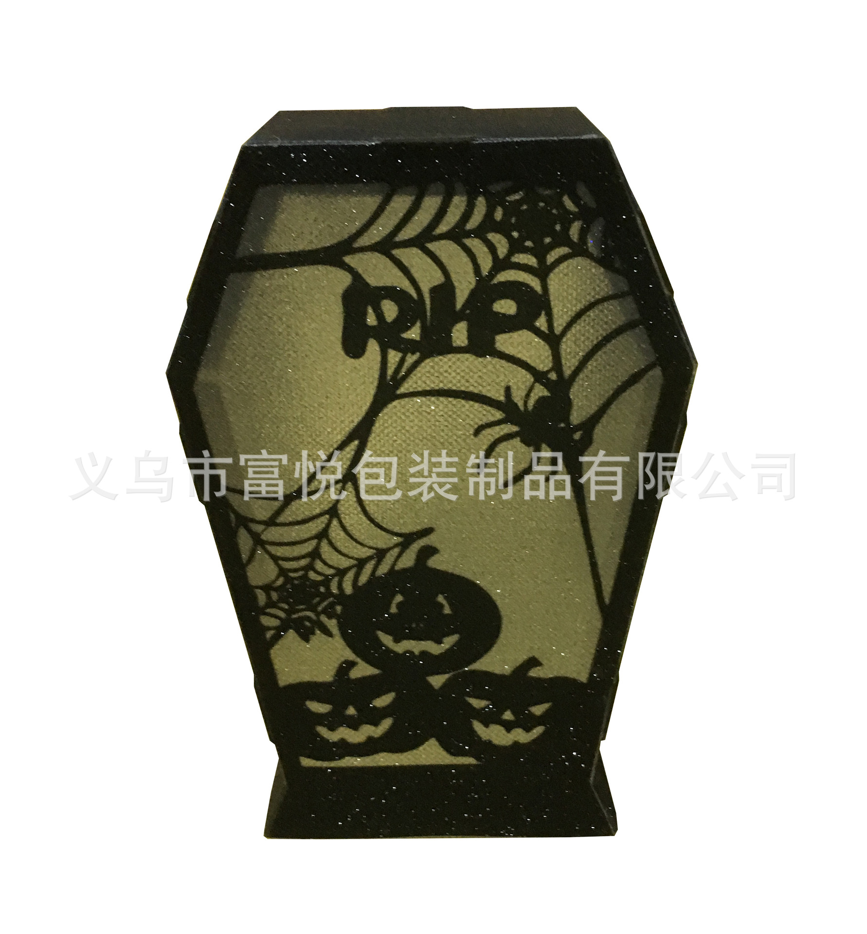 万圣节LED墓碑灯 道具 发光礼品 闪光盒圣诞节掛件裝饰品