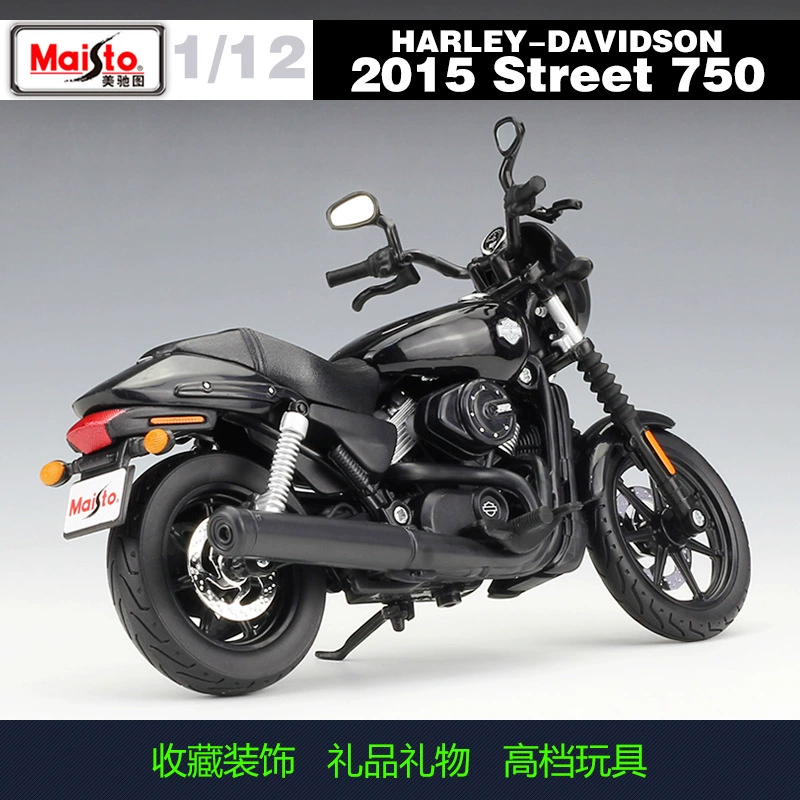 Michelon 1:12 Harley 2015Street 750 тяжелый автомобиль имитация мотоцикла модель готовая игрушка украшение