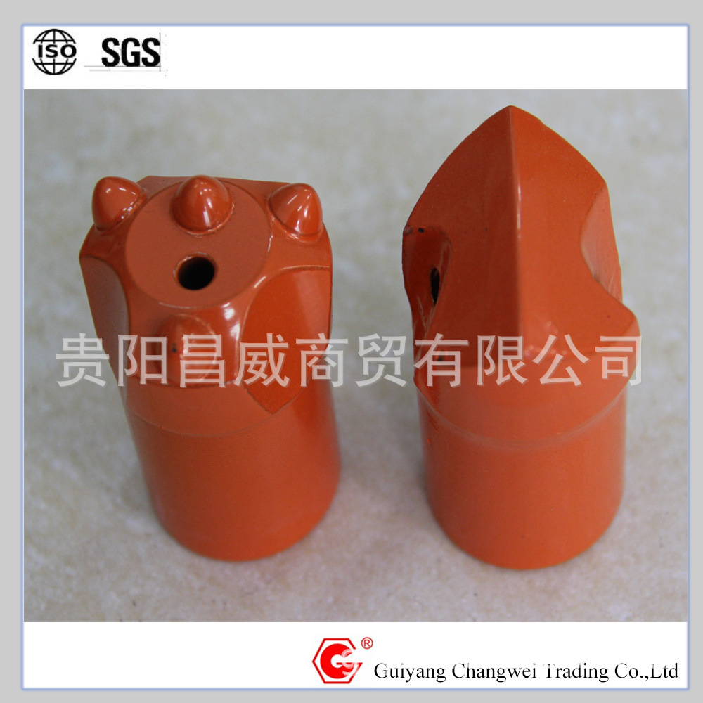 供应原生合金制造矿山采矿用优质一字型钎头