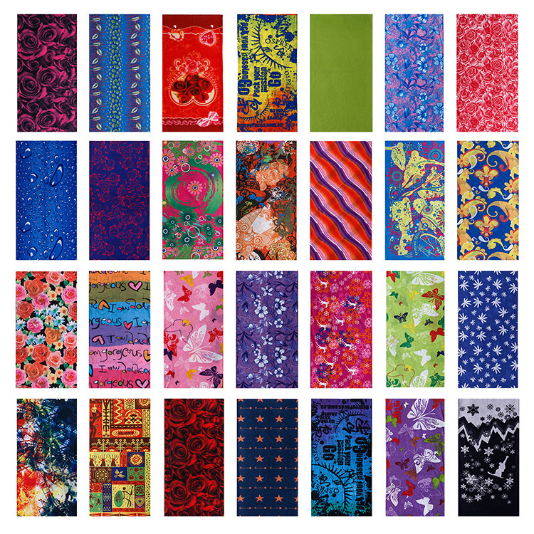 Outdoor headscarf men and women riding sunscreen seamless multi-functional magic headscarf bicycle equipment windproof scarf